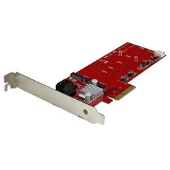 Scheda PCI Express Controller 2x M.2 NGFF SSD RAID con 2 Porte SATA III