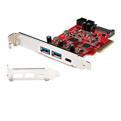 Scheda PCIe a 5 porte USB