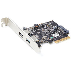 Scheda PCIe USB 3.1 a 2 porte
