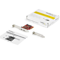 Scheda PCIe a 2 porte USB 3.1 Gen 2