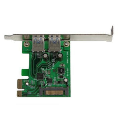 Adattatore scheda SuperSpeed USB 3.0 con 2 porte PCI Express (PCIe) con UASP - Alimentazione SATA