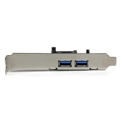 Adattatore scheda SuperSpeed USB 3.0 con 2 porte PCI Express (PCIe) con UASP - Alimentazione SATA