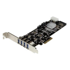 Adattatore scheda SuperSpeed USB 3.0 (5Gbps) con 4 porte PCI Express (PCIe) con 2 canali da 5 Gbps dedicati