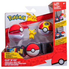 Pokémon - Clip 'n' Go Poké Ball Set Cintura - Asst