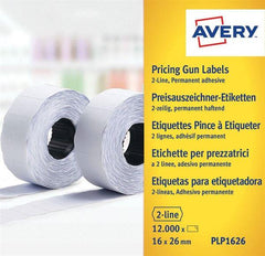 Etichette per prezzatrici a 2 linee