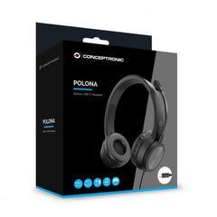 CUFFIA STEREO USB-C con Microfono Riduzione rumorosità e Controllo remoto