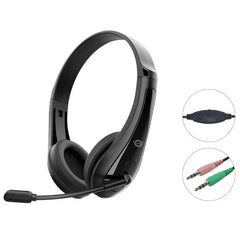 CUFFIE STEREO 3.5mm con Microfono riduzione del rumore