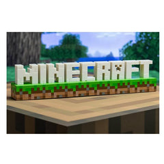 MINECRAFT LOGO LIGHT