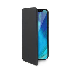 PRESTIGE - Custodia ad agenda ultrasottile con finitura morbida con effetto opaco colore nero compatibile con Apple iPhone Xs/ iPhone XApple iPhone Xs Max