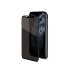 PRIVACY 3D GLASS - Vetro 9H con bordo colorato nero per schermo curvo con effetto Privacy compatibile con Apple iPhone 11 Pro