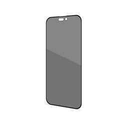 PRIVACY FULL GLASS - Vetro 9H con effetto Privacy e bordo colorato nero compatibile con Apple iPhone 14 Pro Max