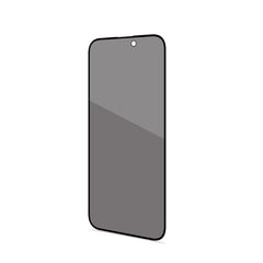 PRIVACY FULL GLASS - Vetro 9H con effetto Privacy e bordo colorato nero compatibile con Apple iPhone 16 Plus [IPHONE 16 CASES]