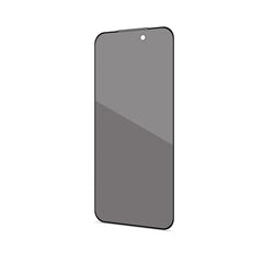 PRIVACY FULL GLASS - Vetro 9H con effetto Privacy e bordo colorato nero compatibile con Apple iPhone 17 Pro Max/ iPhone 16 Pro Max [IPHONE 17 CASES]
