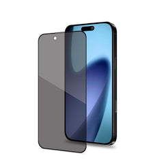 PRIVACY FULL GLASS - Vetro 9H con effetto Privacy e bordo colorato nero compatibile con Apple iPhone Air [IPHONE 17 CASES]