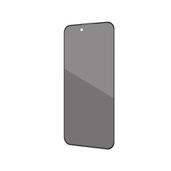 PRIVACY FULL GLASS - Vetro 9H con effetto Privacy e bordo colorato nero compatibile con Apple iPhone Air [IPHONE 17 CASES]