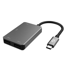 PROHUB4IN1 - Hub con cavo USB-C 4in1, quattro porte USB-A, plug & play [SMART WORKING]