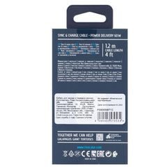 Cavo Piatto USB-C /USB-C da 1,2m Bianco (NEW)