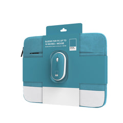 PANTONE - Borsa Sleeve per Laptop fino a 15.6" dimensione display con Mouse wireless in confezione  [IT COLLECTION]