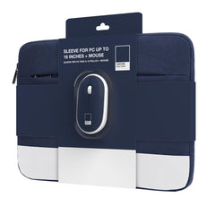 PANTONE - Borsa Sleeve per Laptop fino a 15.6" dimensione display con Mouse wireless in confezione  [IT COLLECTION]