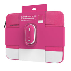 PANTONE - Borsa Sleeve per Laptop fino a 15.6" dimensione display con Mouse wireless in confezione  [IT COLLECTION]