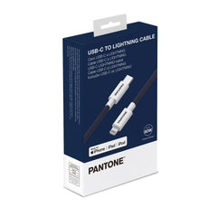 PANTONE - Cavo USB-C to Lightning potenza massima 60 Watt, lunghezza cavo 1.5 mt