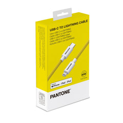 PANTONE - Cavo USB-C to Lightning potenza massima 60 Watt, lunghezza cavo 1.5 mt