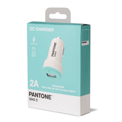 PANTONE - Caricabatteria da auto 12/24V con porta USB-A potenza massima carica 10 Watt