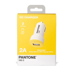 PANTONE - Caricabatteria da auto 12/24V con porta USB-A potenza massima carica 10 Watt