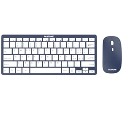PANTONE - Kit Tastiera wireless colorata con Mouse wireless colorato incluso [IT COLLECTION]