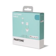 PANTONE - Cavo USB-A to Lightning potenza massima 12 Watt, lunghezza cavo 1.5 mt