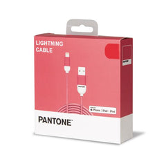 PANTONE - Cavo USB-A to Lightning potenza massima 12 Watt, lunghezza cavo 1.5 mt