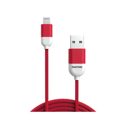 PANTONE - Cavo USB-A to Lightning potenza massima 12 Watt, lunghezza cavo 1.5 mt