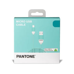 PANTONE - Cavo USB-A to Micro Usb potenza massima 10 Watt, lunghezza cavo 1.5 mt