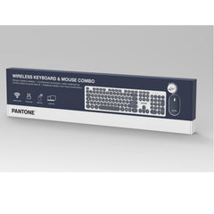 PANTONE - Kit Tastiera wireless colorata con Mouse wireless colorato incluso [IT COLLECTION]