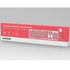 PANTONE - Kit Tastiera wireless colorata con Mouse wireless colorato incluso [IT COLLECTION]