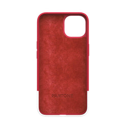PANTONE - Cover in TPU bicolore rosso e bianco bordi anti-scivolo protezione tasti laterali compatibile con Apple iPhone 13 Pro Max
