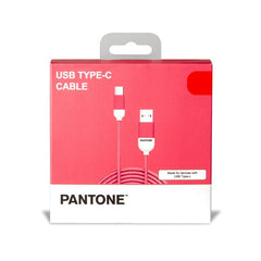 PANTONE - Cavo USB-A to USB-C potenza massima 10 Watt, lunghezza cavo 1.5 mt