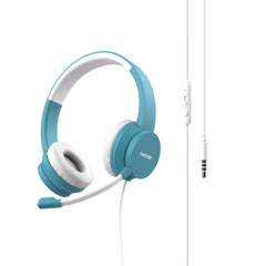 PANTONE - Cuffia a filo per utilizzo PC con presa jack 3.5mm, lunghezza cavo 1.2 mt, controllo remoto integrato  [IT COLLECTION]