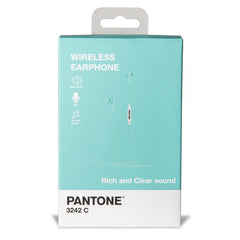 PANTONE - Auricolare stereo bluetooth con filo microfono integrato e controllo volume