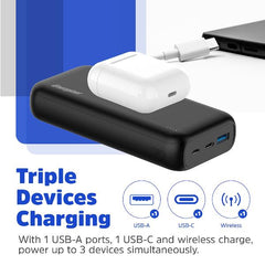 POWERBANK ULTIMATE WIRELESS 20000mAh
