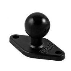 RAM 2.43inch x 1.31inch Diamond Ball Base w/ 1inch Ball for the TC7X Vehicle Cradle.