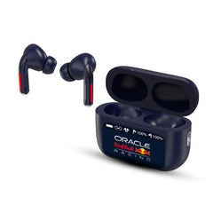 REDBULL - Auricolari True wireless con funzione ANC cancellazione attiva del rumore e ENC cancellazione del rumore ambientale, display LED touch, audio professionale