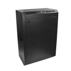 Armadio Rack 19" 8U Verticale, Server Rack a Profilo Basso (38 cm), Altezza 76 cm; Rack di Rete con Serratura e ulteriori 2U per Switch/Router/Patch Panel - Assemblato