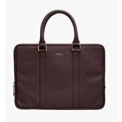 Rome - Sleeve in Pelle Saffiano per MacBook Pro/Air(2020) 13” - Marrone