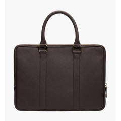 Rome - Sleeve in Pelle Saffiano per MacBook Pro/Air(2020) 13” - Marrone