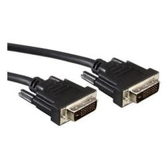 NILOX TECH - Cavo di collegamento, connettore DVI 24+1 a connettore DVI 24+1 , maschio a maschio, lunghezza cavo 2 mt, senza placcatura