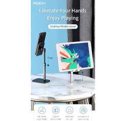 Rock - Stand per Telefono Regolabile - Nero