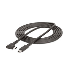 Cavo USB-C angolare robusto da 1 m, USB 3.2 Gen 2 (10 Gbps), cavo di trasferimento dati USB type-C ad angolo retto, DP Alt Mode 4K 60Hz, 100W Power Delivery - Cavo USB Tipo C a 90