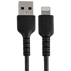 Cavo da lightning a USB A in fibra aramidica da 30 cm Nero