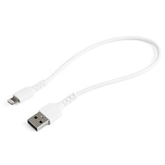 Cavo da lightning a USB A in fibra aramidica da 30cm Bianco